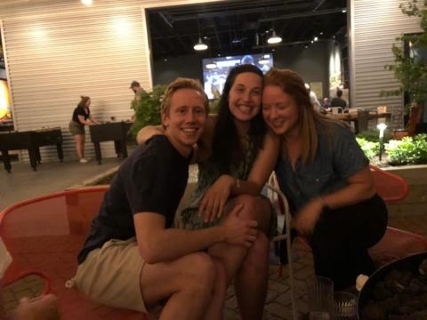 Bethany Shashana and David at BG